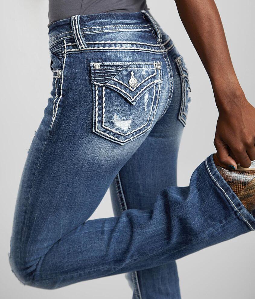 Miss Me Mid-Rise Boot Stretch Jean front view