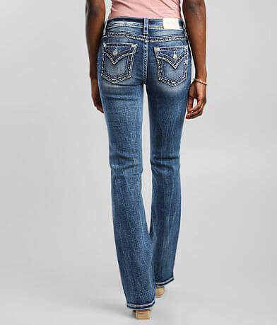 Miss Me Mid-Rise Boot Stretch Jean - Women's Jeans in K1078 | Buckle