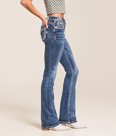Miss Me Mid-Rise Tailored Boot Stretch Jean - Women's Jeans in K1483 ...