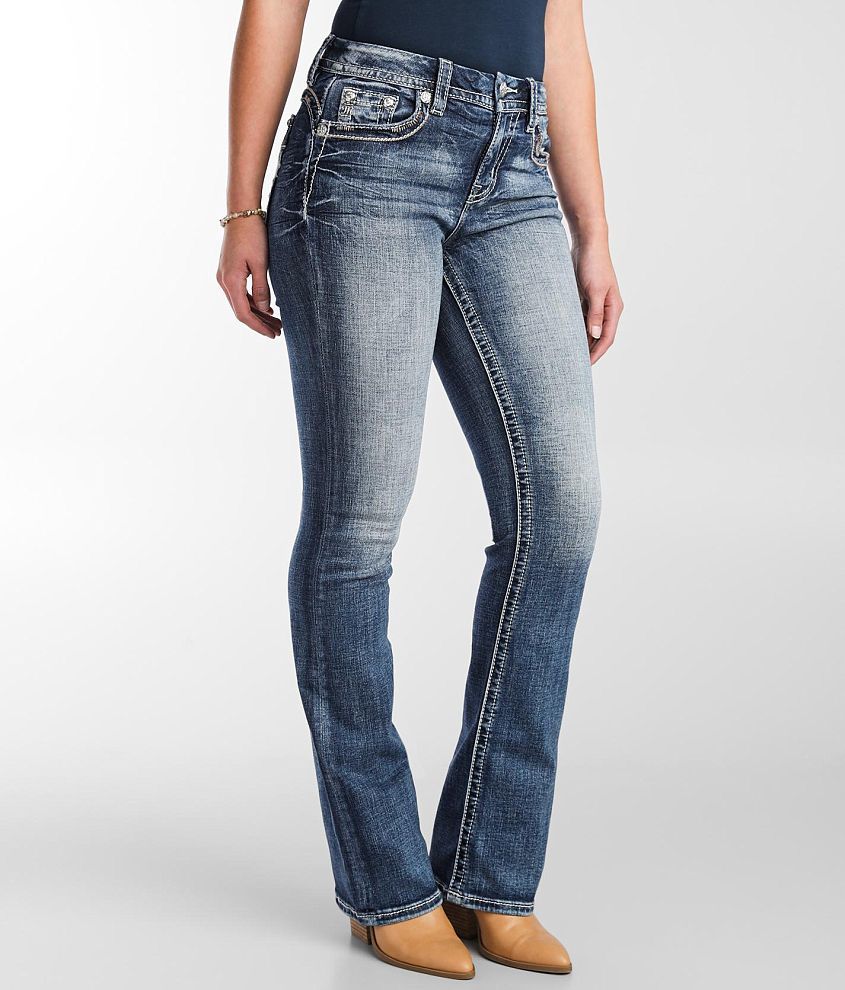 Miss Me Curvy Boot Stretch Jean - Women's Jeans in M734 | Buckle