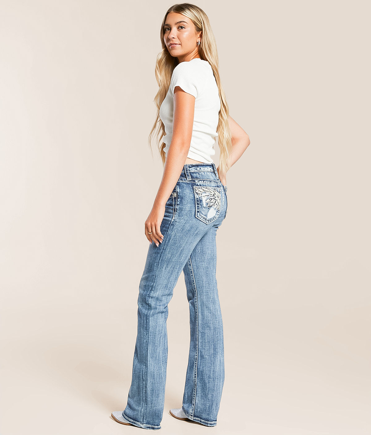 Miss Me Universal Boot Stretch Jean — M819C by Buckle