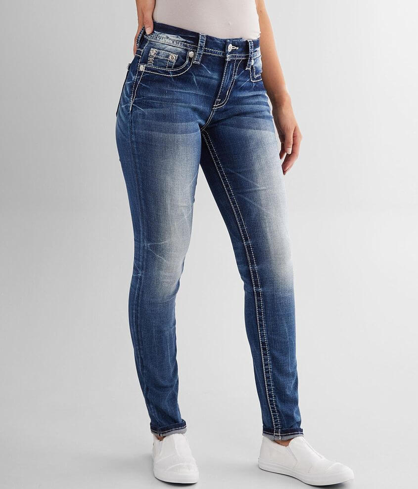 denizen curvy skinny jeans black