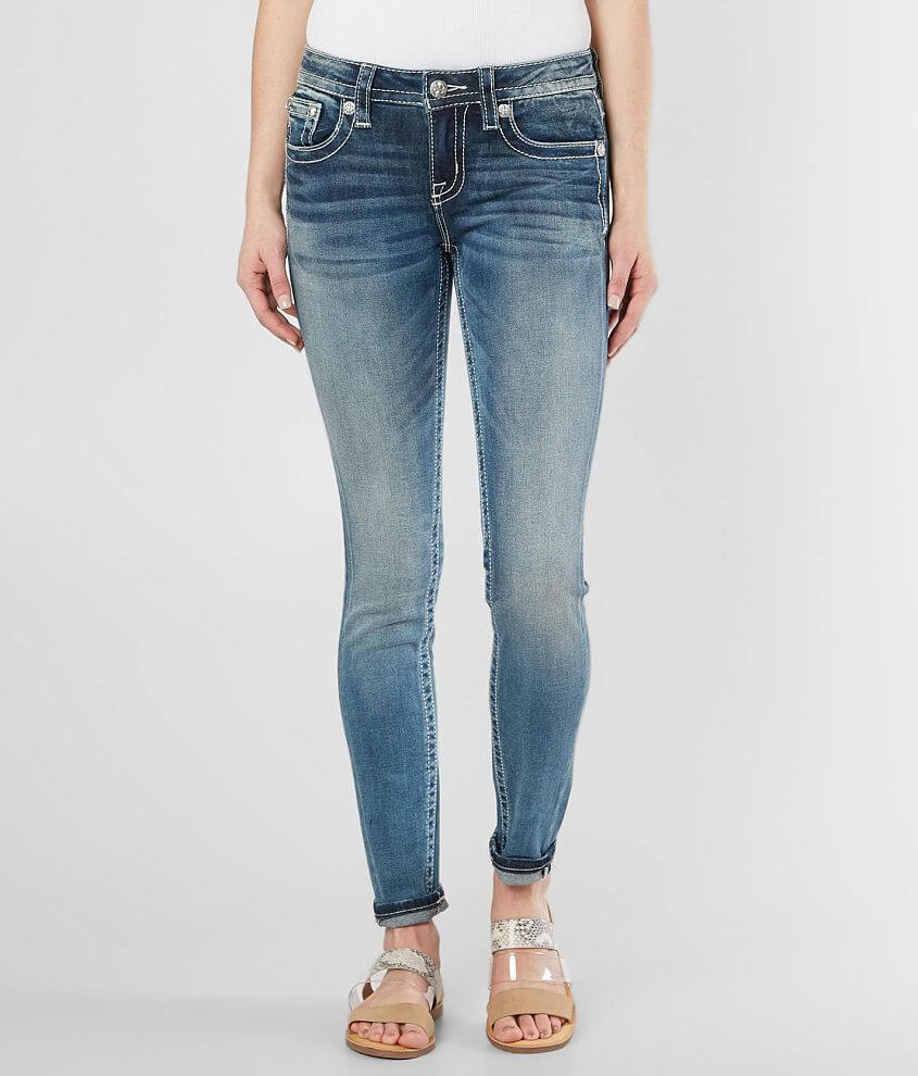 Miss Me Mid-Rise Skinny Stretch Jean front view