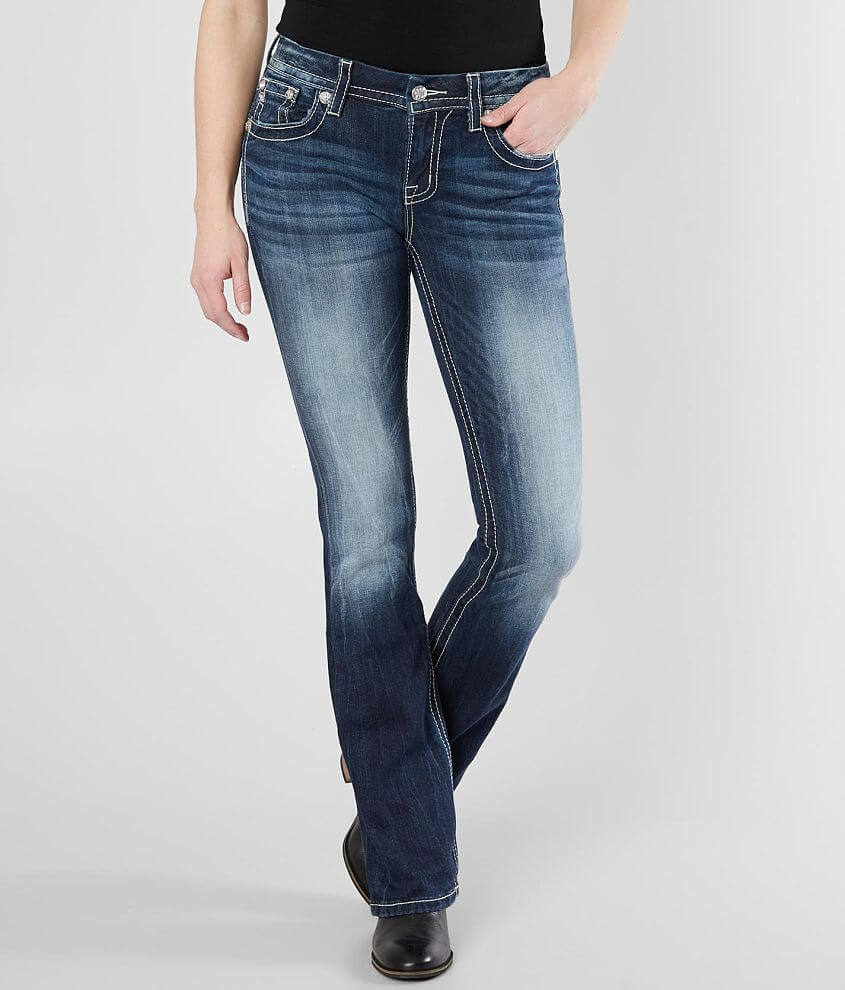 Miss Me Easy Boot Stretch Jean front view