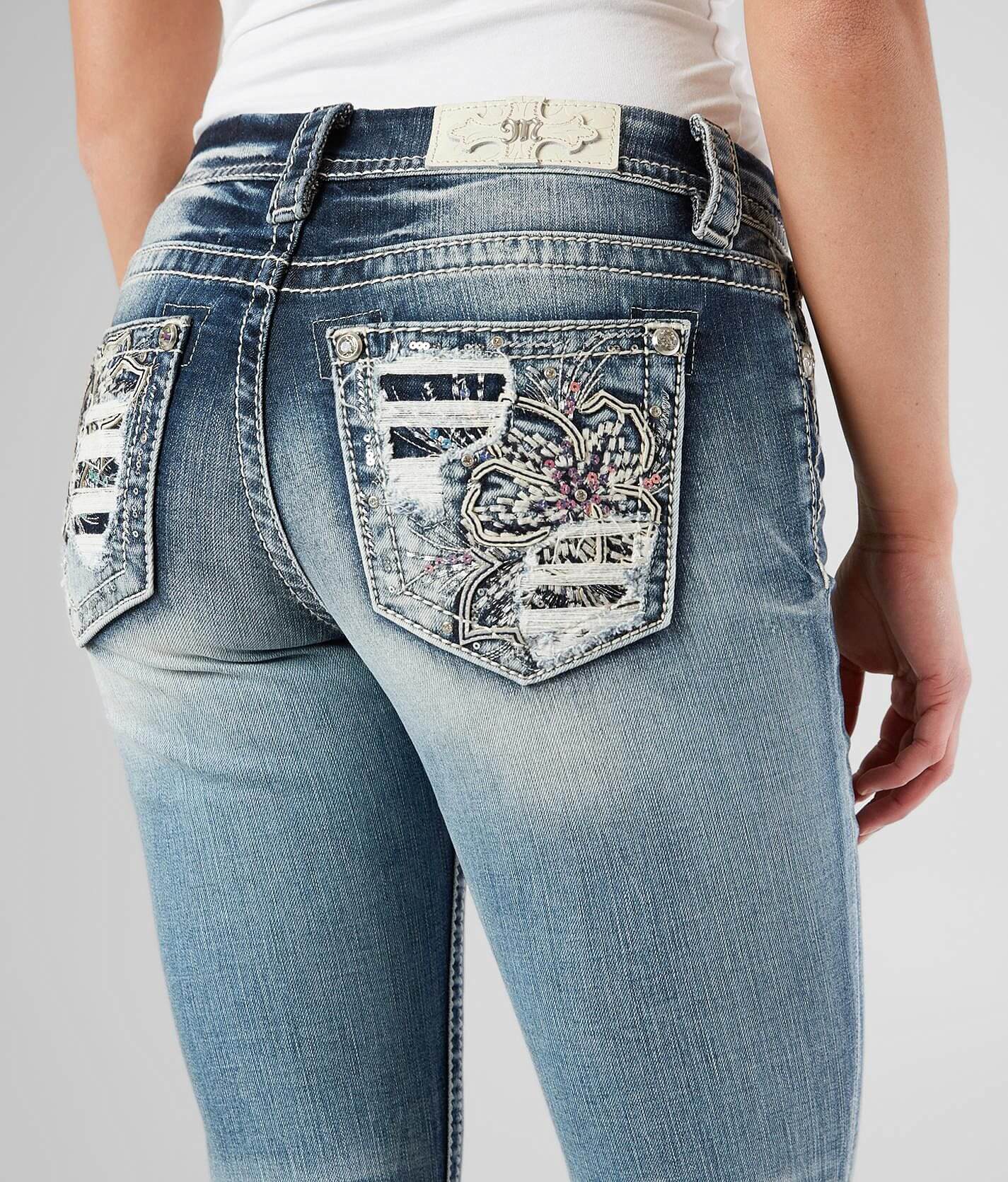 Miss me cropped hot sale jeans