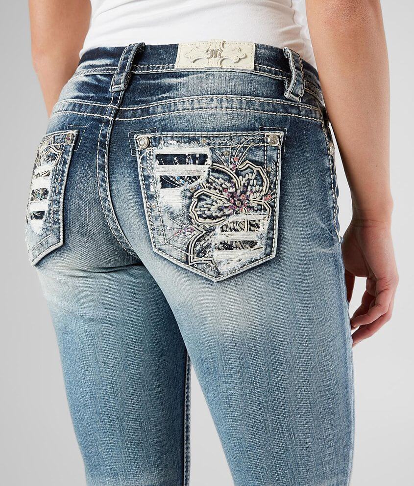 Miss Me Easy Stretch Cropped Jean - Women's Jeans in M581B | Buckle