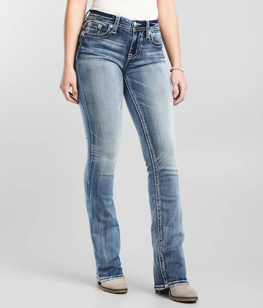 Miss Me Curvy Boot Stretch Jean - Women's Jeans in K1078 | Buckle