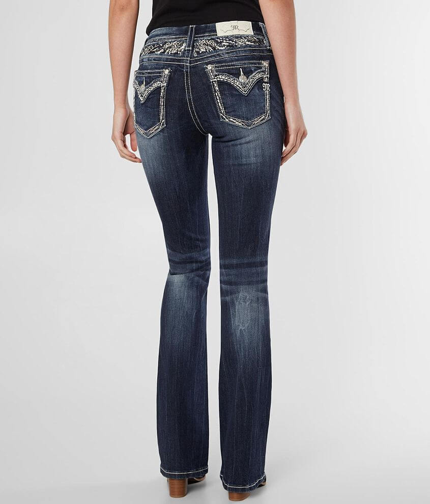 Curvy Mid-Rise Boot Stretch Jean