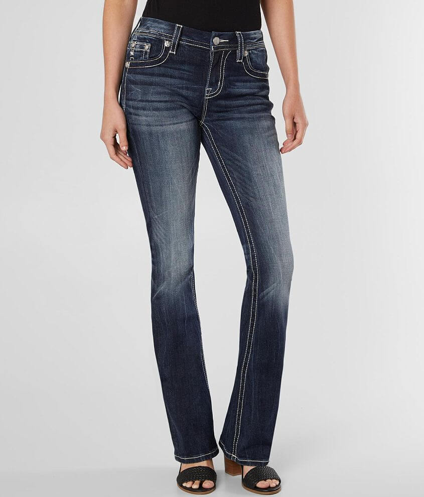 Curvy Mid-Rise Boot Stretch Jean