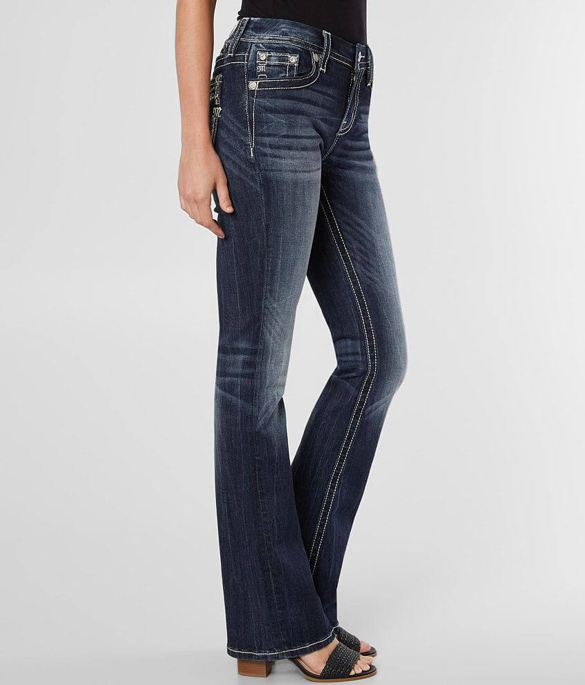 Curvy Mid-Rise Boot Stretch Jean