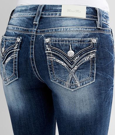 Miss Me Mid-Rise Bermuda Stretch Cuffed Short BACK_POCKET