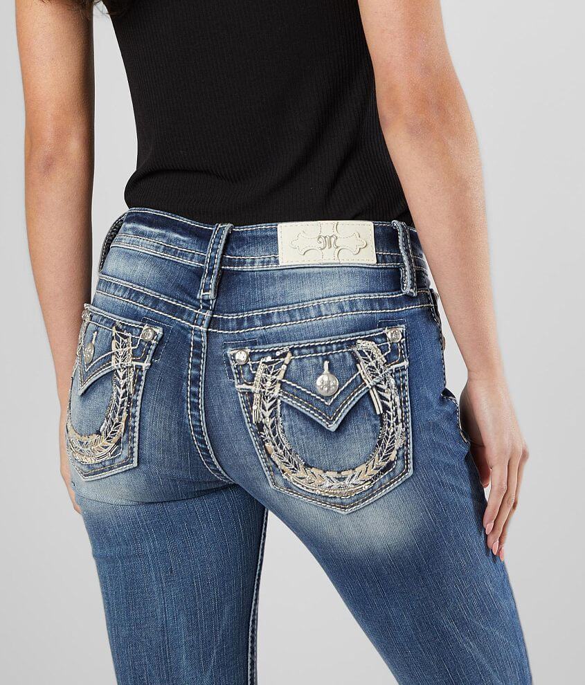 Miss Me Mid-Rise Straight Stretch Jean - Women's Jeans in K983 | Buckle