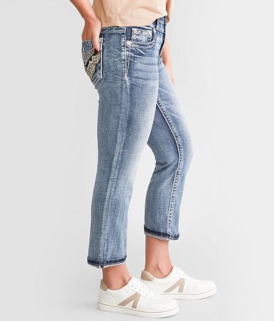 Miss Me Curvy Cuffed Stretch Capri Jean FULL_RIGHT_SIDE