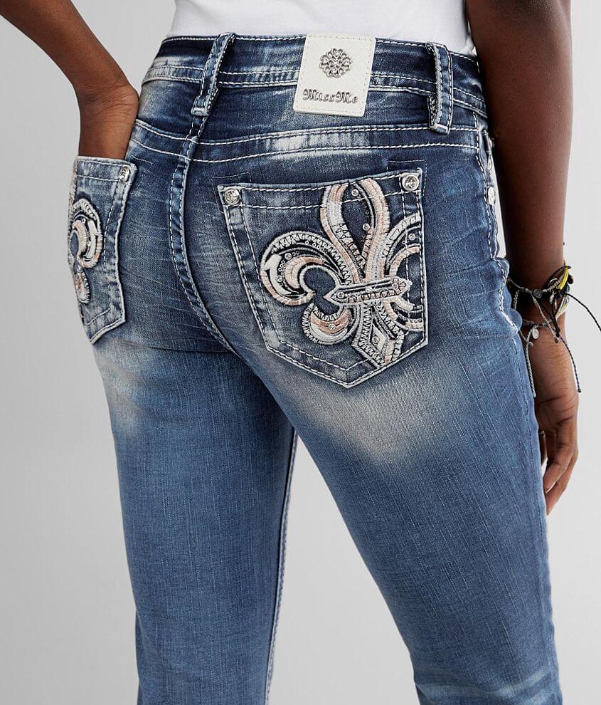 Miss Me Mid-Rise Boot Stretch Jean front view