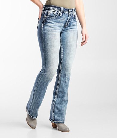 Miss Me Curvy Boot Stretch Jean front view