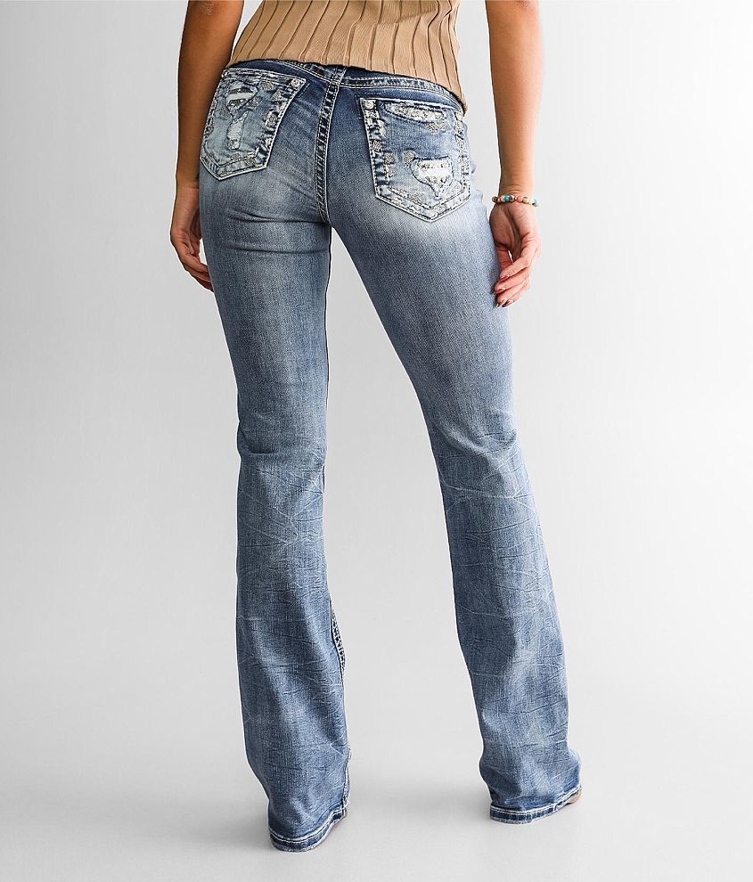 Mid-Rise Boot Stretch Jean