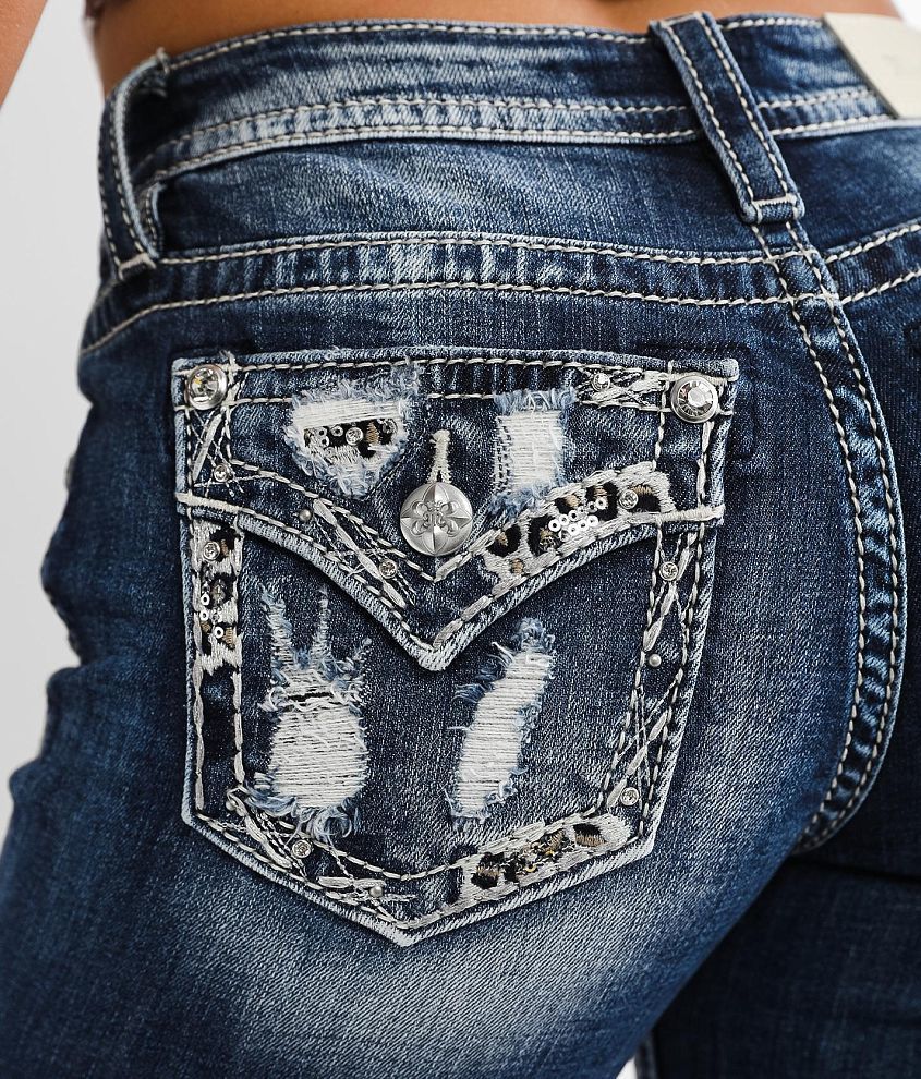 Mid-Rise Boot Stretch Jean