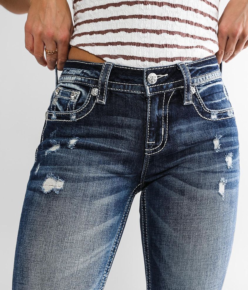 Mid-Rise Boot Stretch Jean