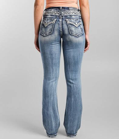Miss Me Curvy Boot Stretch Jean back view