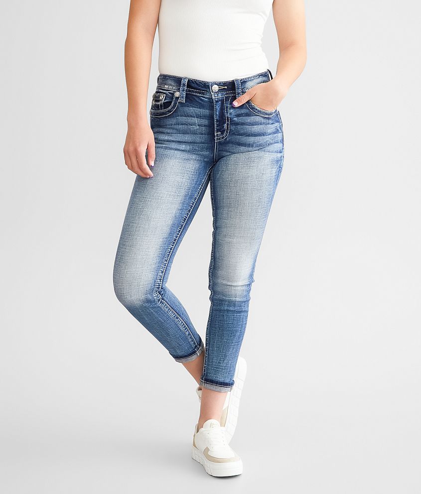 Miss Me Curvy Ankle Skinny Stretch Jean