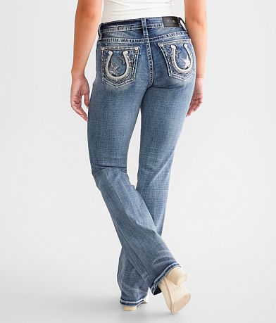 Miss Me Curvy Boot Stretch Jean front view