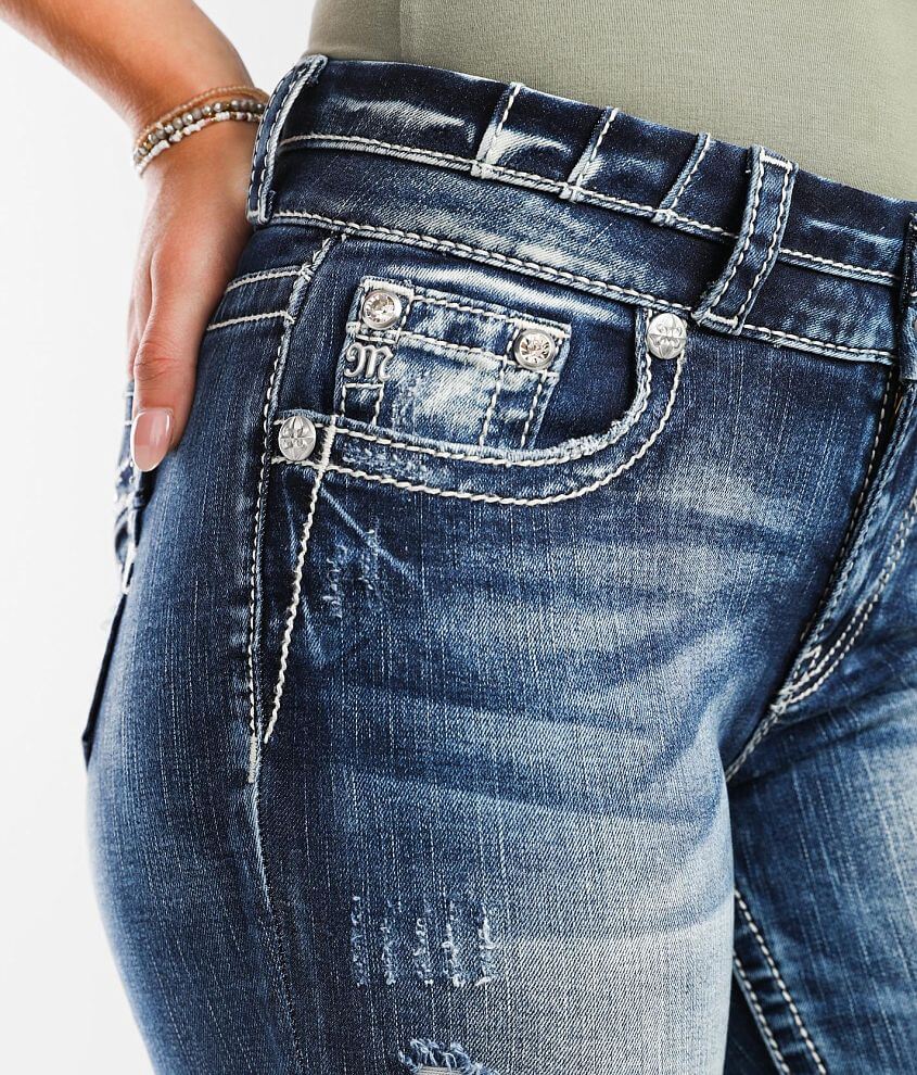 Curvy Skinny Stretch Cuffed Jean