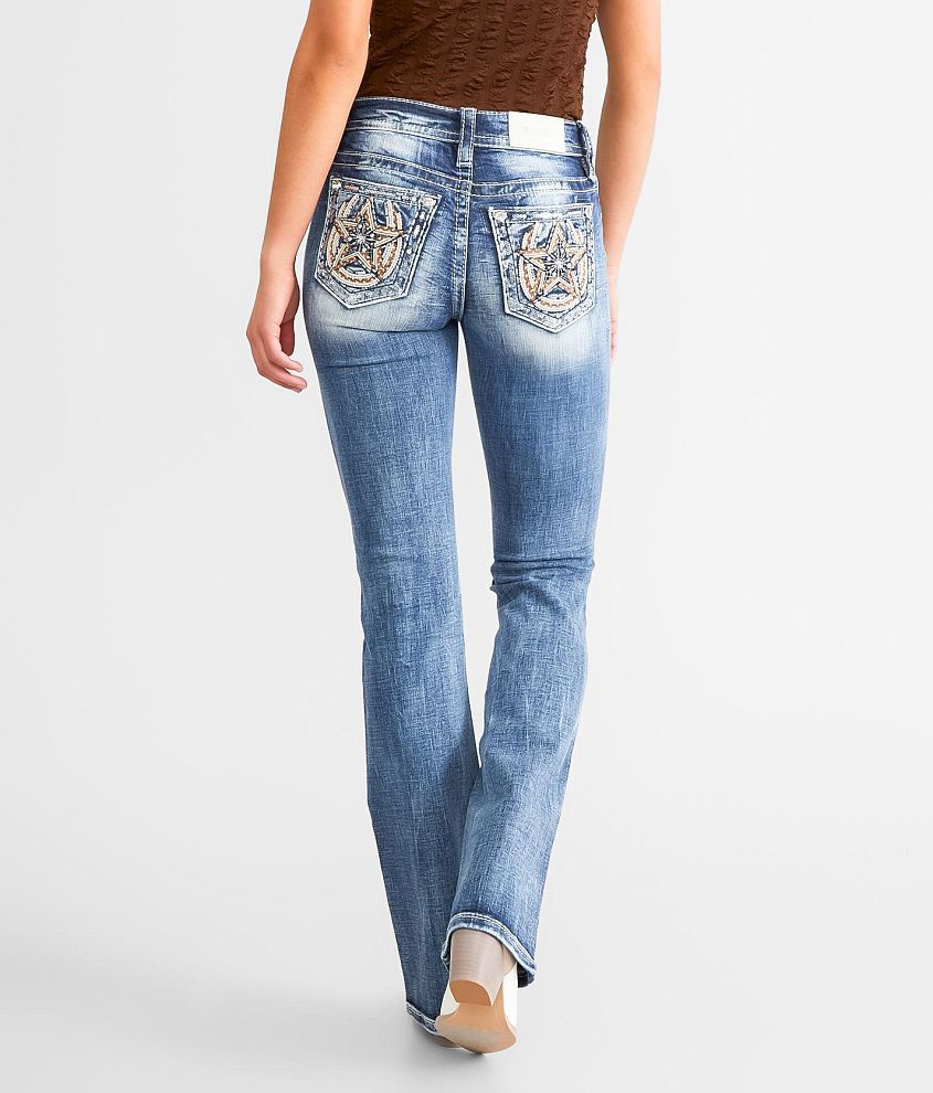 Mid-Rise Boot Stretch Jean - thumbnail 4
