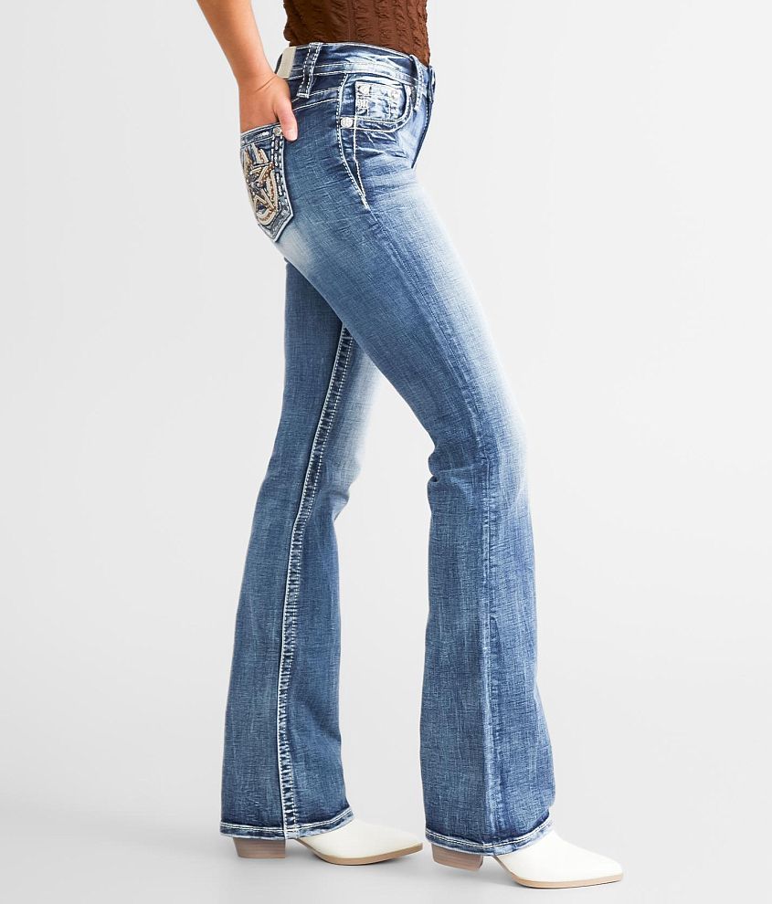 Mid-Rise Boot Stretch Jean - thumbnail 3