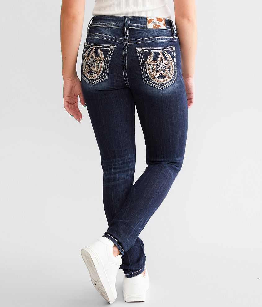 Elvis Curvy High Rise Ankle Skinny Jeans - Medium