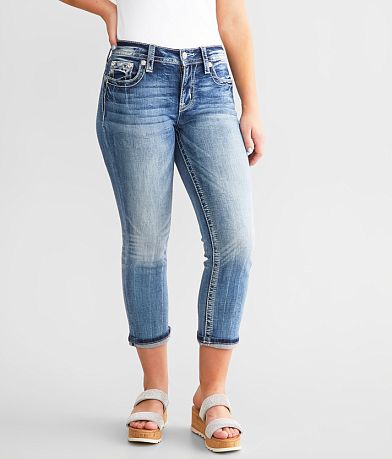 SheLook Women Denim Capri - Buy SheLook Women Denim Capri Online