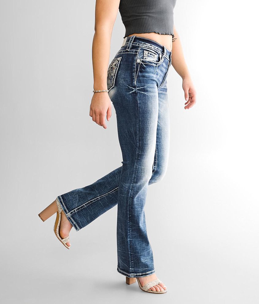 Miss Me Curvy Boot Stretch Jean front view
