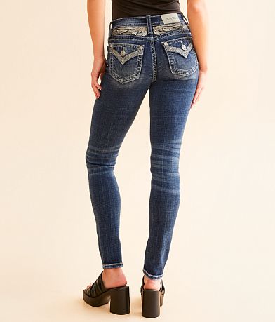 Miss Me Mid-Rise Skinny Stretch Jean back view