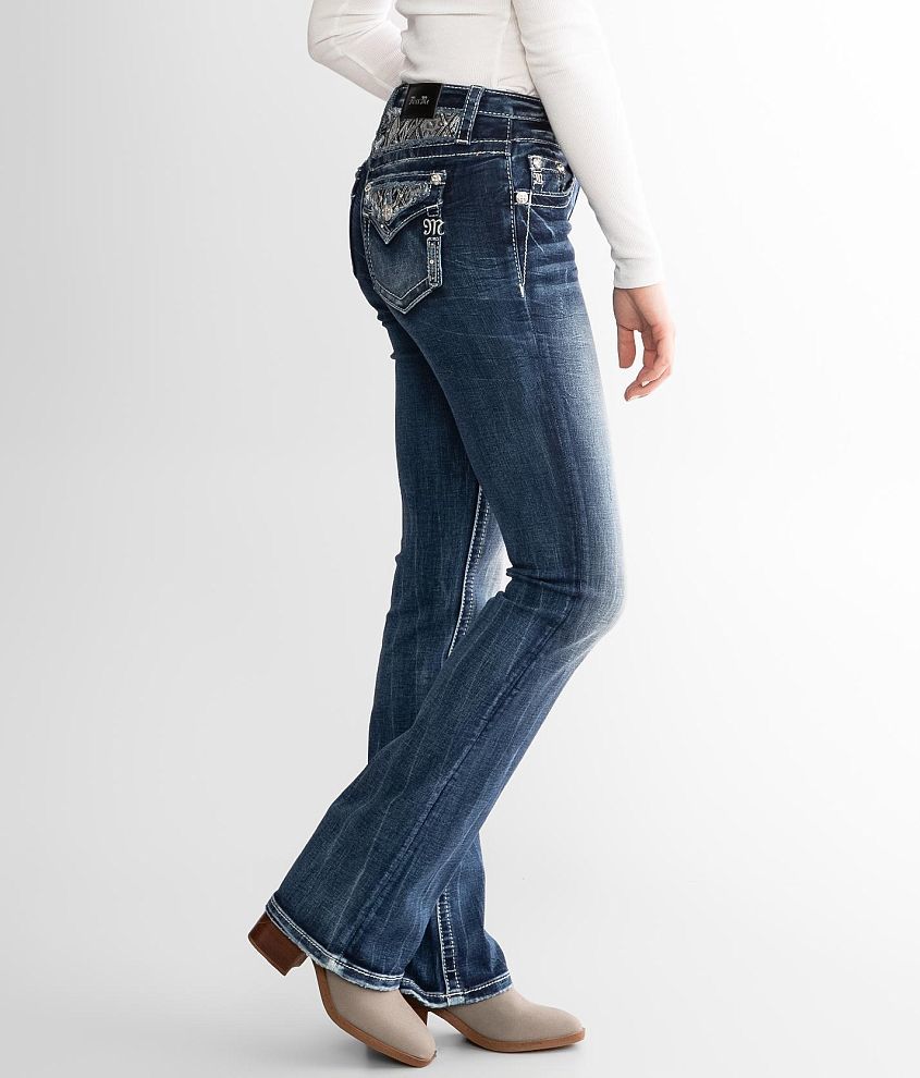 Miss Me Mid-Rise Boot Stretch Jean front view