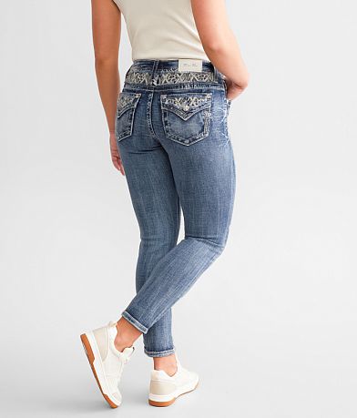 Miss Me Mid-Rise Stretch Capri Jean - Women's Jeans in M383