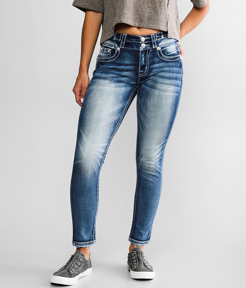 Miss Me Mid-Rise Ankle Skinny Stretch Jean - Women's Jeans in K1167