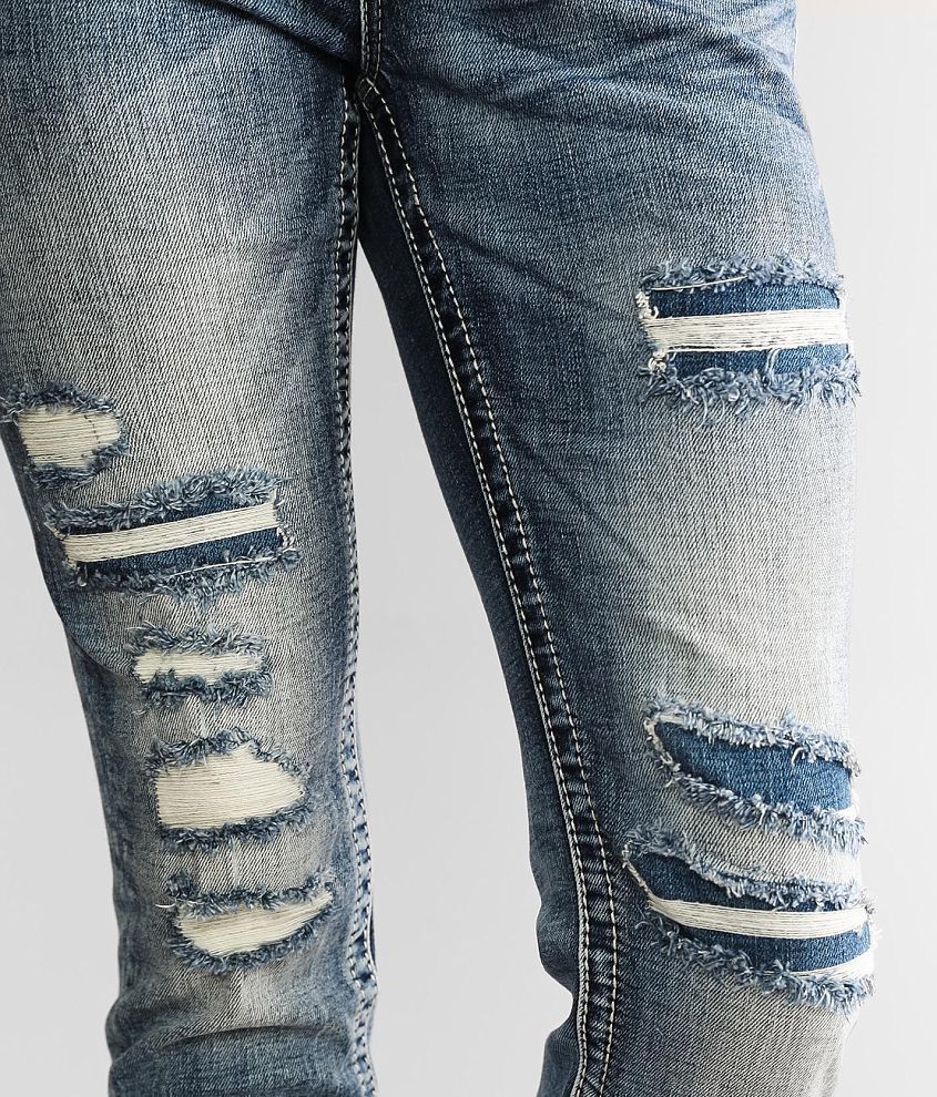 Mid-Rise Ankle Skinny Stretch Jean
