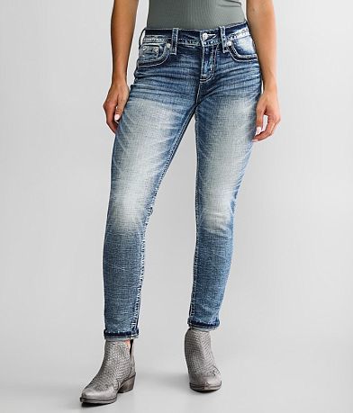 Miss Me Mid-Rise Skinny Stretch Jean front view