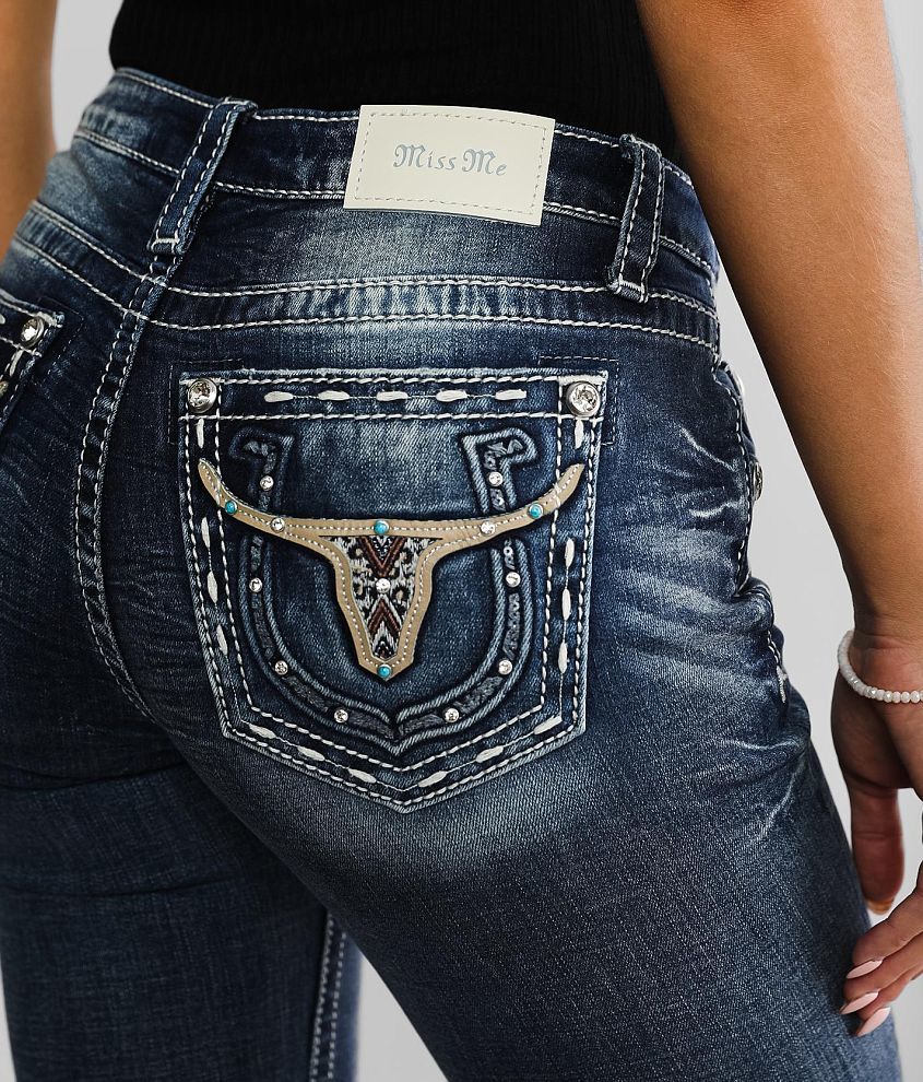 Mid-Rise Boot Stretch Jean