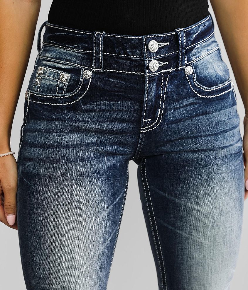 Mid-Rise Boot Stretch Jean