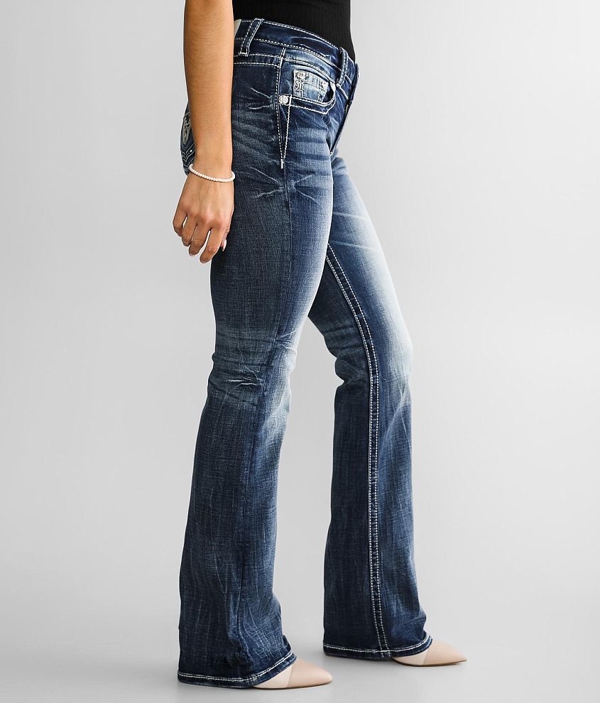 Mid-Rise Boot Stretch Jean
