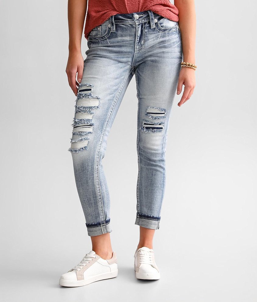 Miss Me Mid-Rise Ankle Skinny Stretch Jean front view