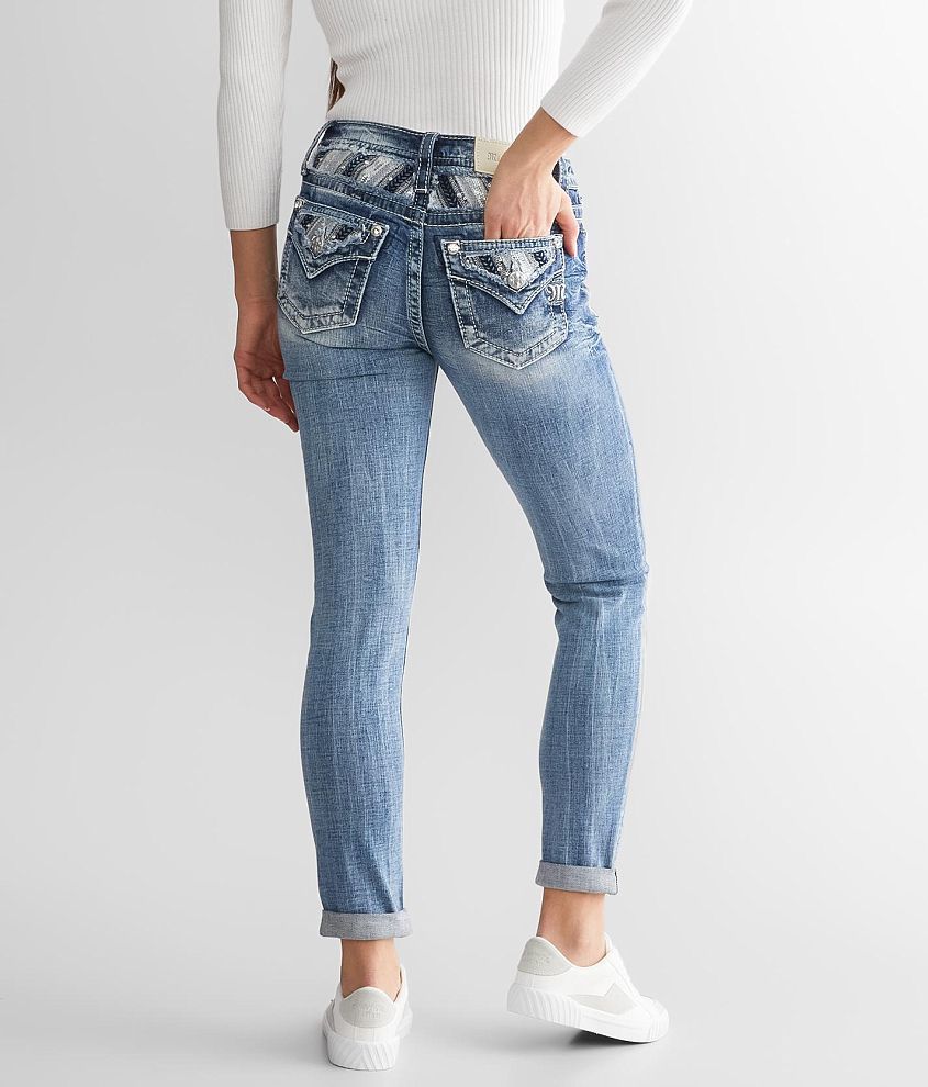 Miss Me Mid-Rise Ankle Skinny Stretch Jean front view