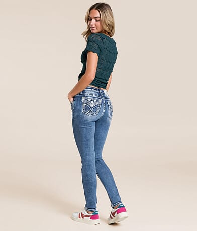 Miss Me Mid-Rise Skinny Stretch Jean front view