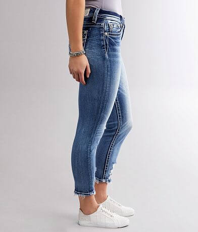 Miss Me Curvy Ankle Skinny Stretch Jean full right side view