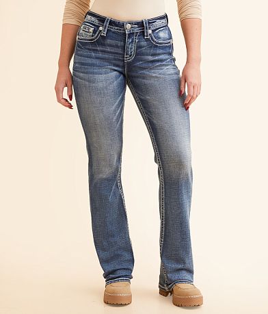 Miss Me Universal Boot Stretch Jean full left side view