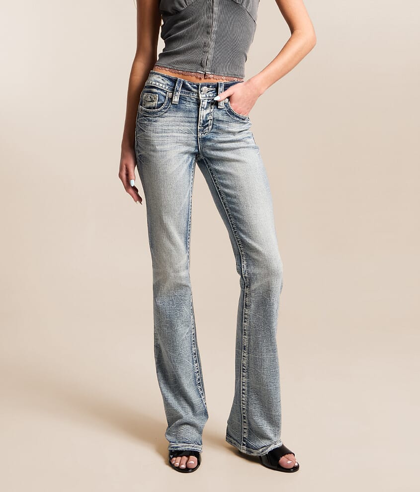 Mid-Rise Boot Stretch Jean - thumbnail 2