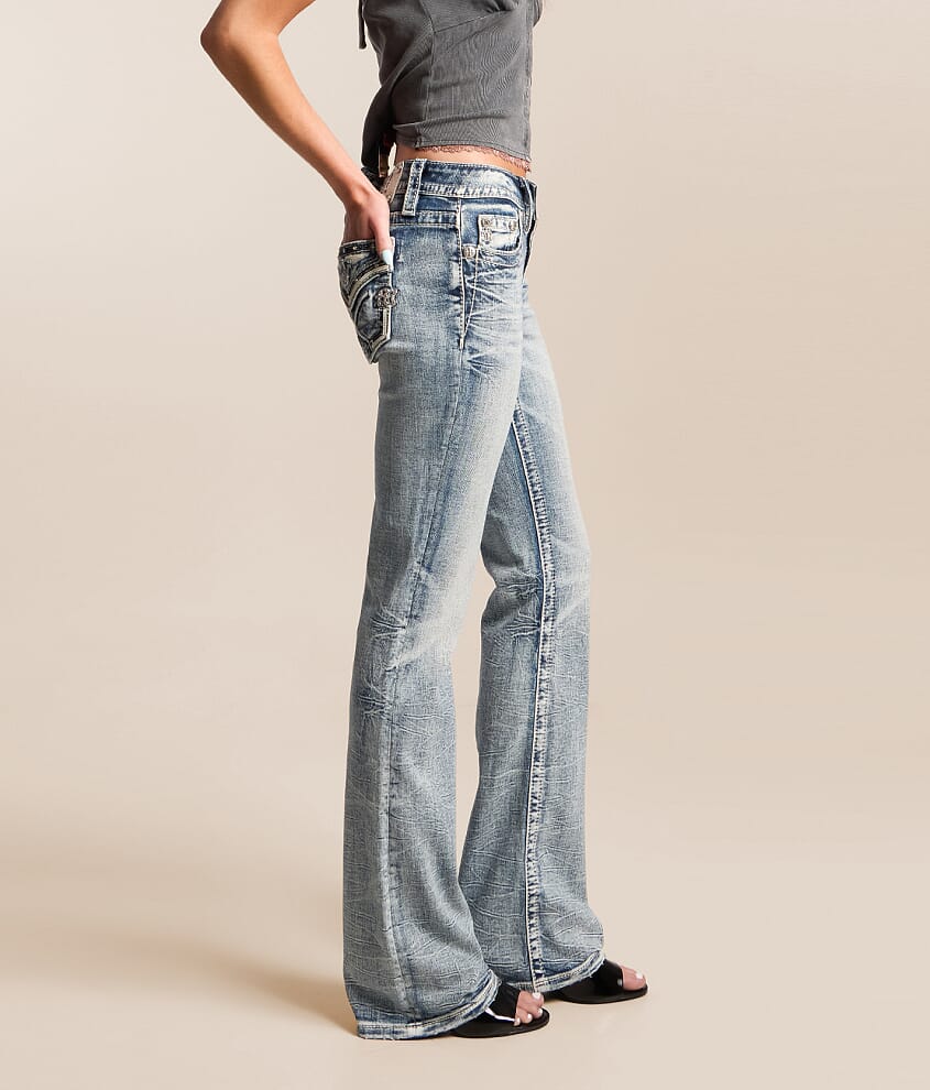 Mid-Rise Boot Stretch Jean - thumbnail 3