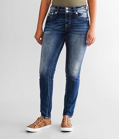 Miss Me Curvy Skinny Stretch Jean front view