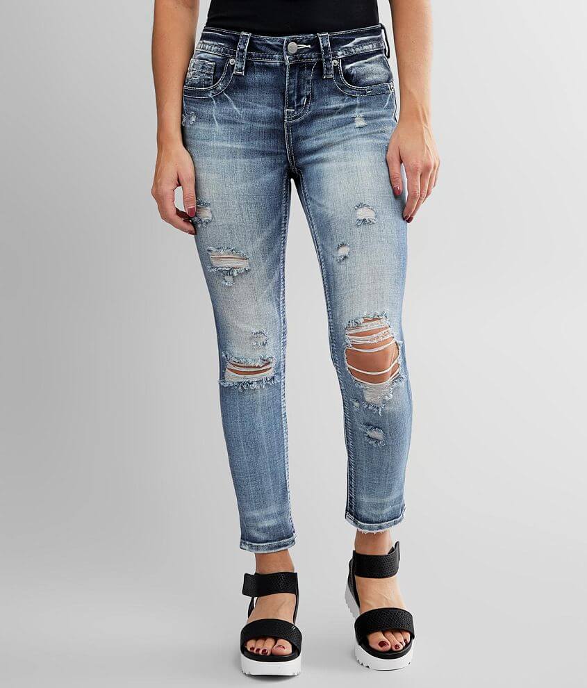 Miss Me Mid-Rise Ankle Skinny Stretch Jean front view