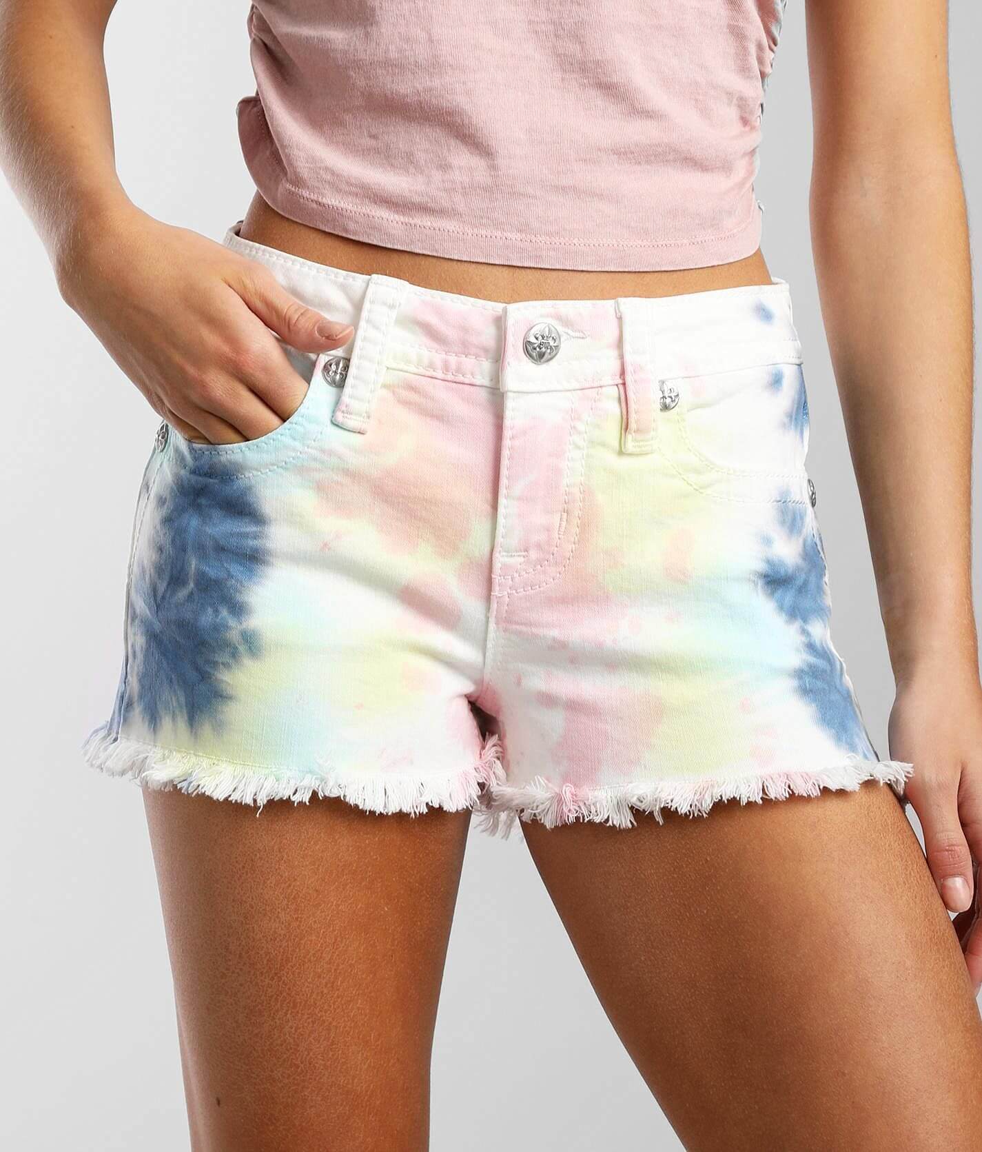 レディースウェア BRIEFING WOMENS TIE DYE SHORT PANTS XS Tie-Dye Shorts | GUESS